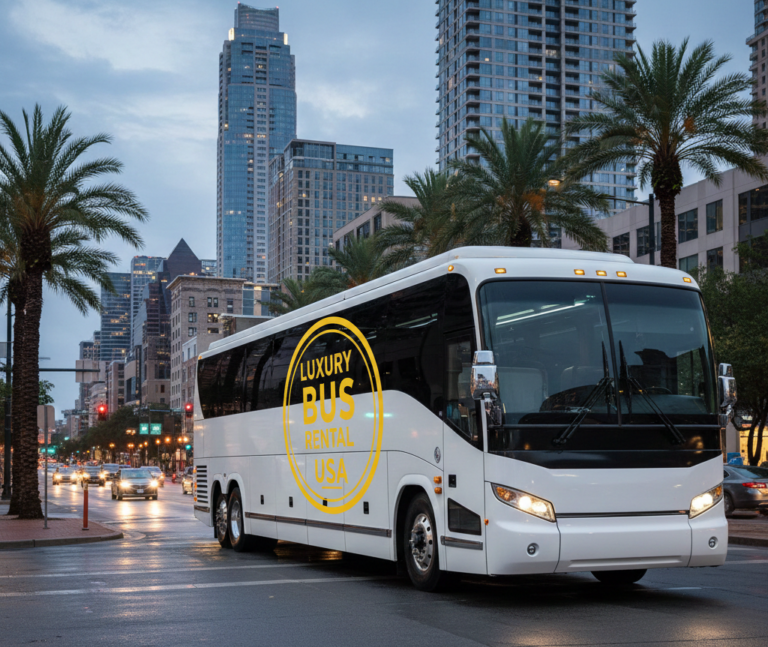 Austin TX Charter Bus Rental