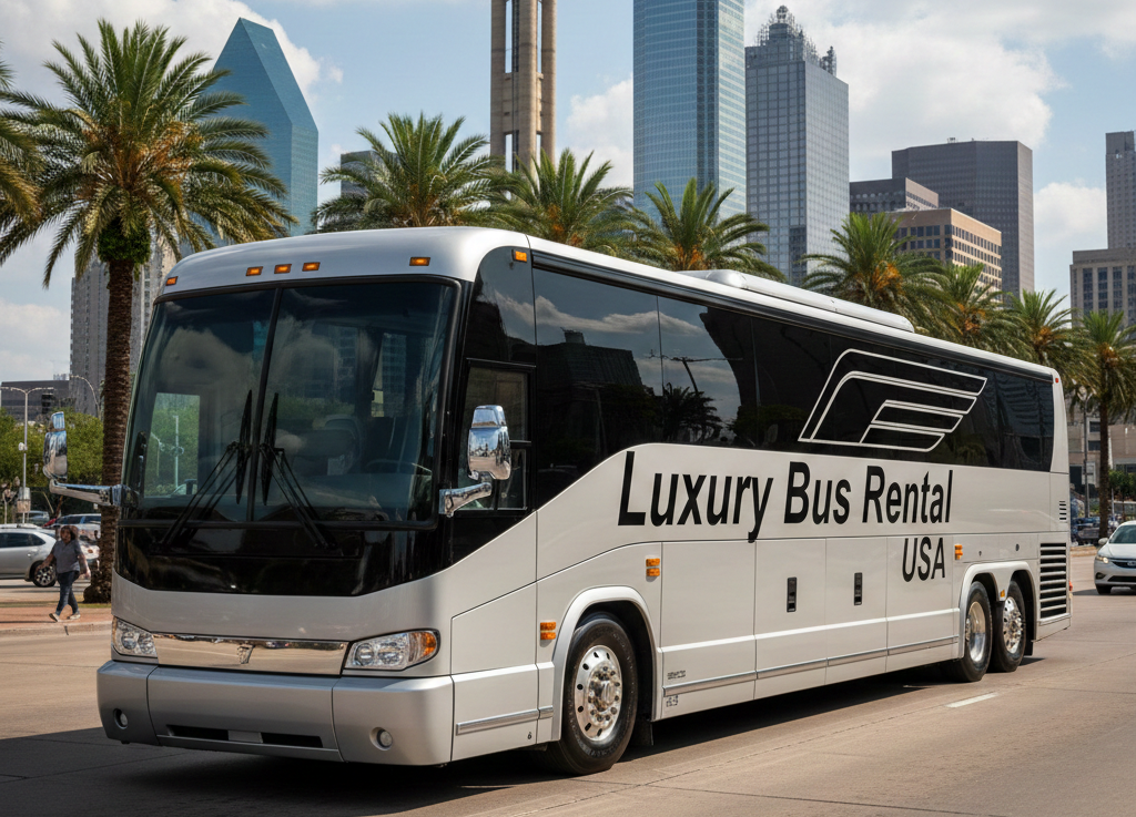 Dallas TX Charter Bus Rental
