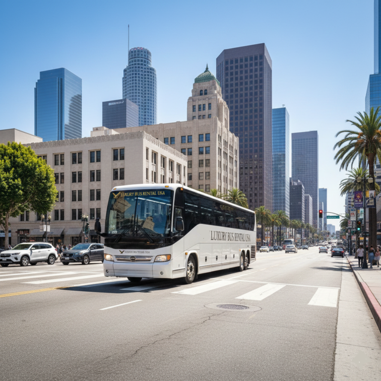 Los Angeles charter bus