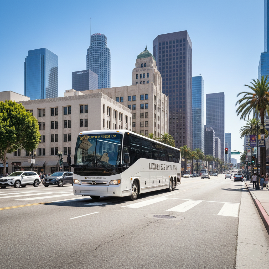 Los Angeles charter bus