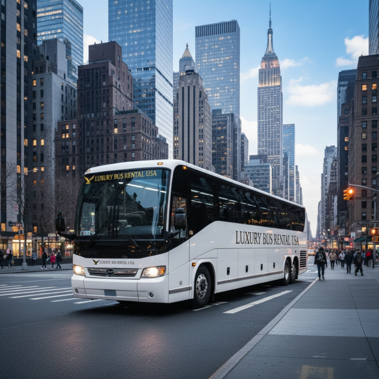 nyc charter bus rental