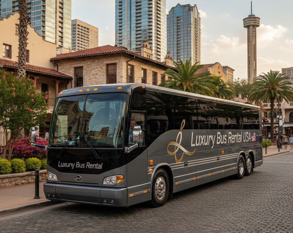 San Antonio TX Bus Rental
