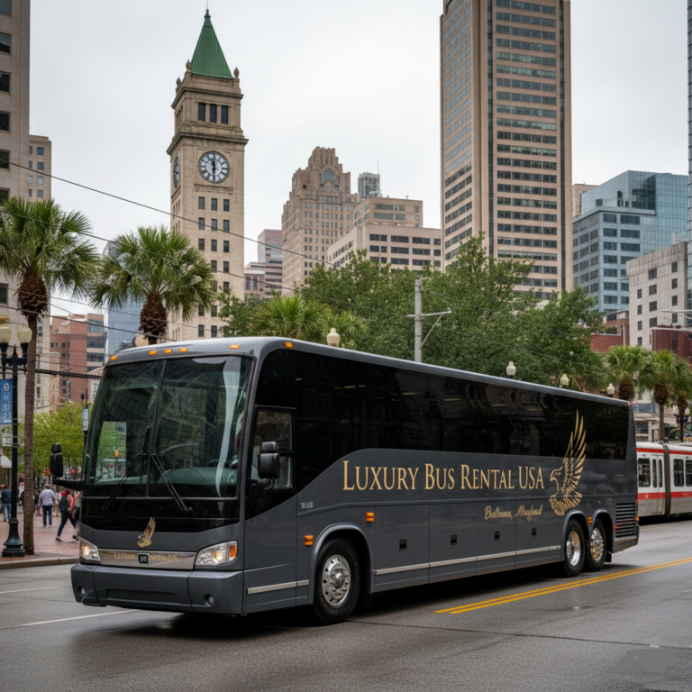 baltimore md charter bus rental