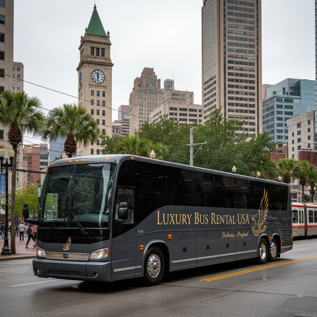 baltimore md charter bus rental
