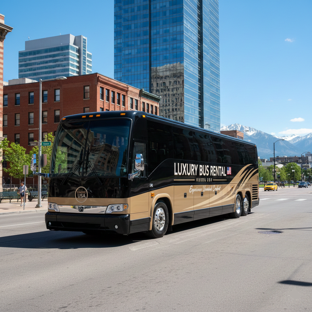 Denver CO Charter Bus Rental