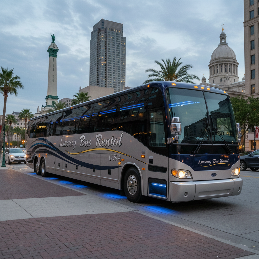 Indianapolis IN Charter Bus Rental