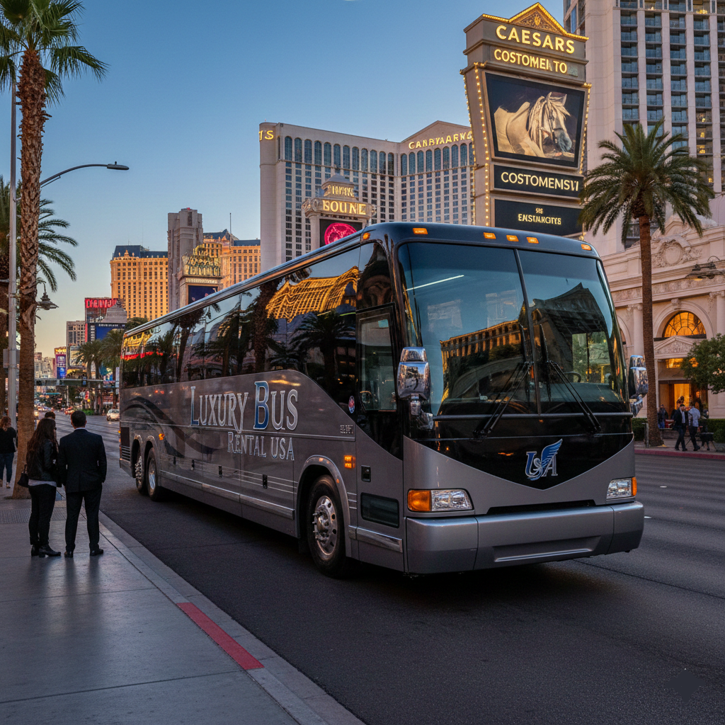 Las Vegas NV Charter Bus Rental
