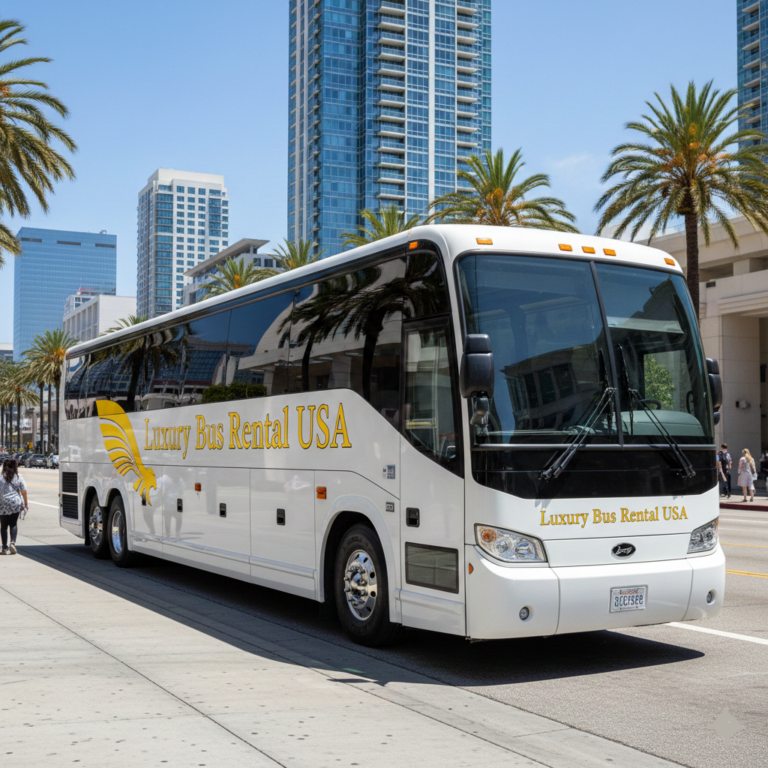 long beach ca charter bus Rental