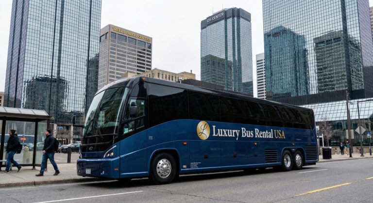 minneapolis mn charter bus rental