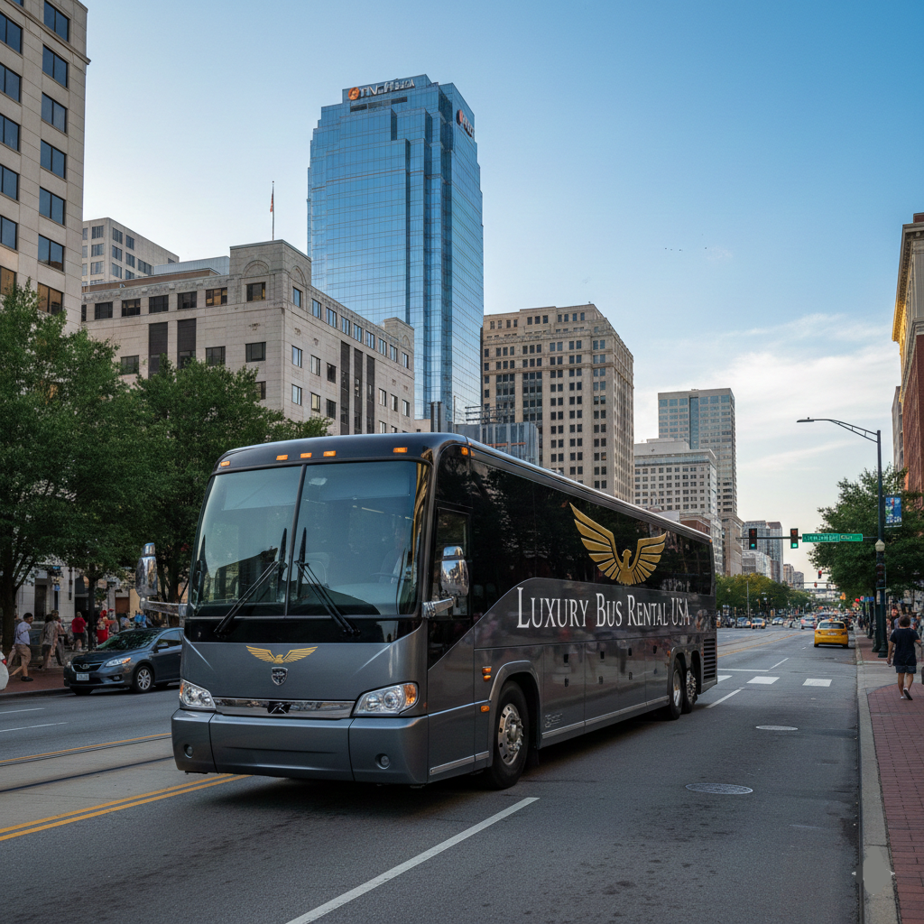 raleigh nc charter bus rental