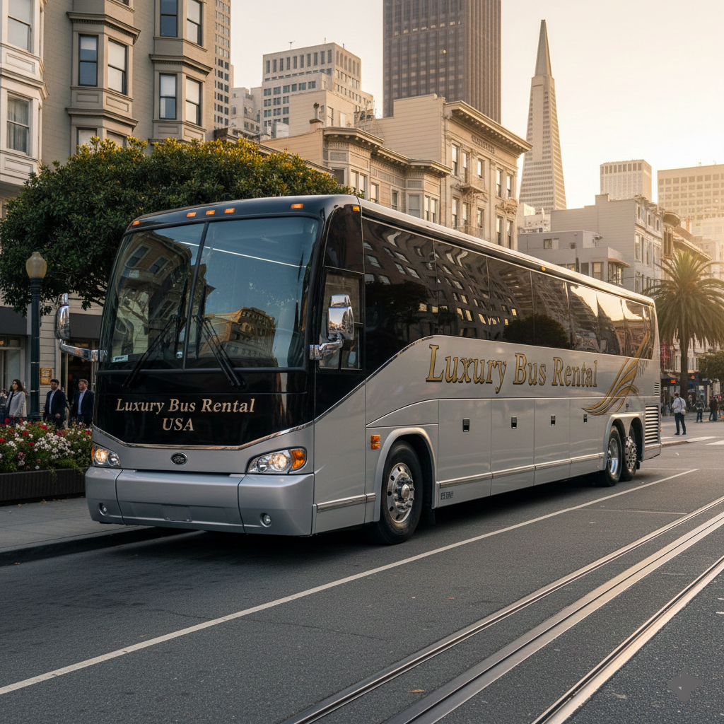 San Francisco CA Charter Bus Rental