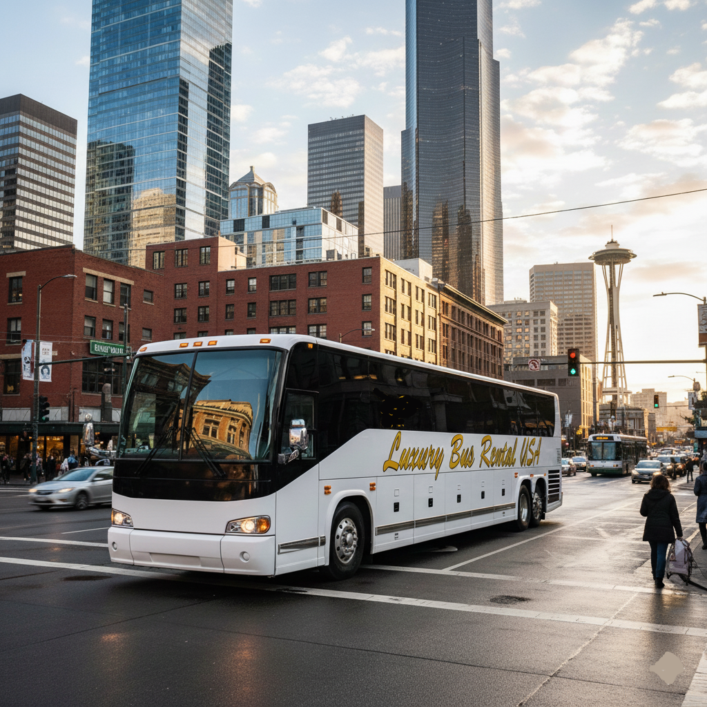 Seattle WA Charter Bus Rental