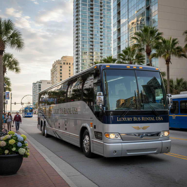 virginia beach va charter bus rental