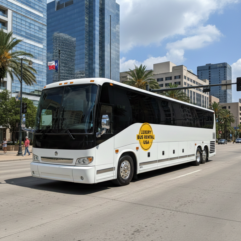 arlington tx charter bus rental