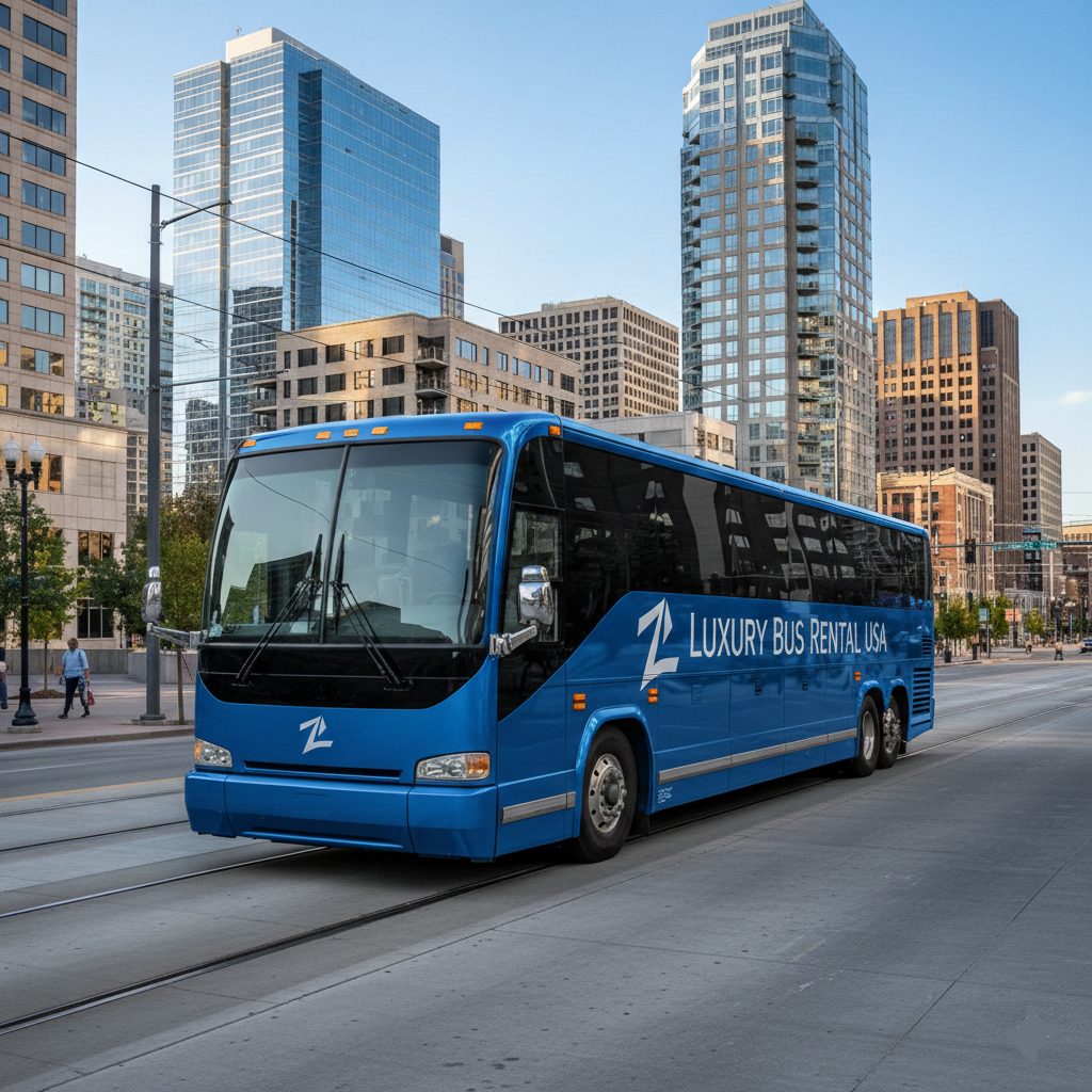 aurora co charter bus rental