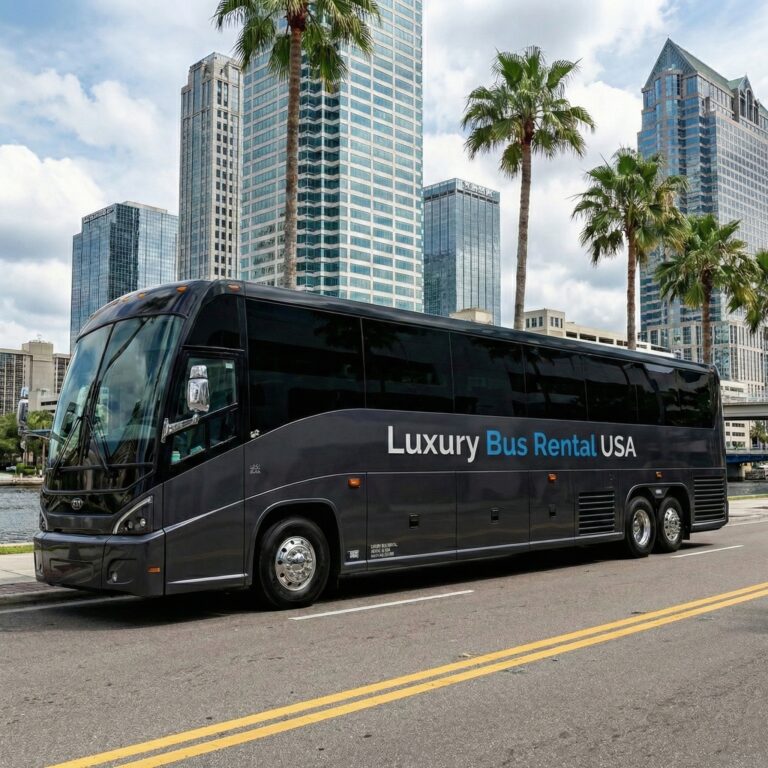 tampa fl charter bus rental