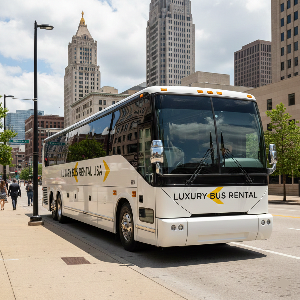 cleveland oh charter bus rental