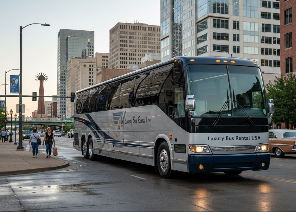 wichita ks charter bus rental